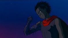 an animated image of a man with dreadlocks holding something in one hand and looking at the other