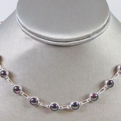 A Womens Vintage Estate Sterling Silver Rhodolite Or Garnet Colored Necklace. Necklace Weighs 25.4g, And Measures 18" By 1/4". Would Make A Great Gift For That Special Someone. Any Questions Please Do Not Hesitate To Ask. Be Sure To Check Out Some Of My Other Great Items Up For Sale. Thank You. Colored Necklace, Special Someone, Necklace Necklace, Colourful Necklace, Lady In Red, Womens Jewelry Necklace, Garnet, Great Gifts, Jewelry Necklaces