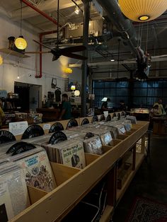 Small town record store Records Aesthetic, Vinyl Record Store, Record Shop, Music Shop, Vinyl Music, Vintage Records