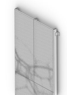 an image of a metal screen on the wall