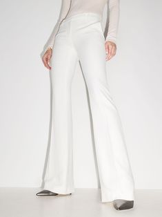 Alexander McQueen mid-rise Flared Trousers - Farfetch