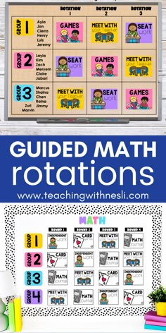 the guided math stations are great for teaching students to practice their numbers and counting skills