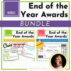 the end of the year awards bundle