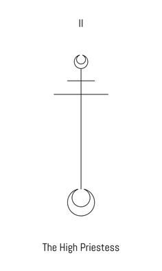 the high priest's cross is shown in this black and white drawing, with an arrow pointing towards it