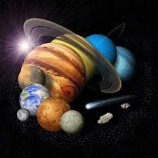 an image of the planets in space with text that reads jet propulsion laboratory california institute of technology