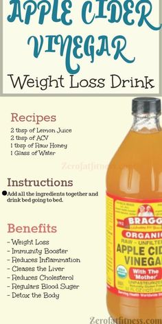 Science Explains How to Use Apple Cider Vinegar For Weight Loss Reduce Cholesterol Naturally, Detox Drink Before Bed, Apple Cider Vinegar Drink, Baking Soda Beauty Uses, Burn Fat Faster, Dr Oz, Detox Recipes, Fat Burning Drinks, Detox Drinks