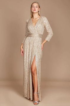 Taupe Long Mermaid Fit Mother of the Bride Formal Dress for $239.95 – The Dress Outlet Turkish Outfit, Dress Formal Wedding Guest, Mog Dresses, Train Fabric, Modest Formal Dresses, Gala Dress, Formal Wedding Guests, Black Tie Wedding Guests