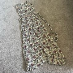 Sleeveless Rayon Maxi Dress, Model Photo Shows Fit But Is Clearly A Different Color, Great Preowned Condition Natalie Martinez, Natalie Martin, Floral Wrap Dress, Wrap Dress Floral, Model Photos, Different Colors, Wrap Dress, Maxi Dress, Purple