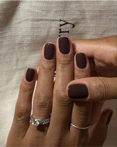 September Nails, Popular Nails, Brown Nails