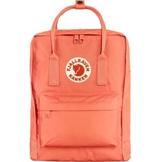 Fjallraven Kanken Classic Backpack - Korall Kanken Sky Blue, Backpacks Middle School, Sleepover Packing, Sleepover Packing List, Kanken Classic, Popular Backpacks, Kanken Mini, Fjällräven Kånken, Christmas Gifting