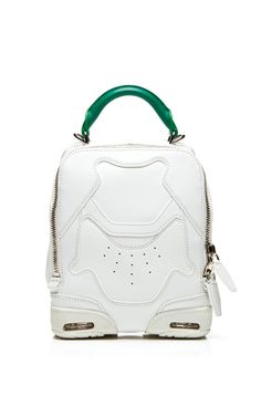 Small Sneaker Bag In Optic White And Astroturf by Alexander Wang for Preorder on Moda Operandi Accessories Closet, 60’s Fashion, Wang Bag, Female Bags, Maternity Clothes Fashionable, Nike Boots, Nike Bags