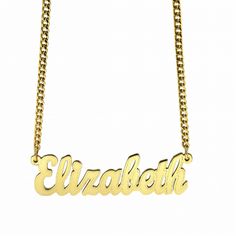 Purity : 10kt Gold Lettering Height: 12mm Chain Thickness: Cuban Link 2mm Nameplate Length: 1.5" inches Long Gold Lettering, Cuban Link Chain, Cuban Link, Name Plate, Yellow Gold, White Gold, Rose Gold, Chain, Yellow