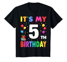 PRICES MAY VARY. Lightweight, Classic fit, Double-needle sleeve and bottom hem Bday Shirt, Happy Birthday Boy, Birthday Cake Topper Printable, Birthday Boys, Top Streetwear, Girls T Shirt, Round Neck Tees, Comfortable Tops, Boys Shirts