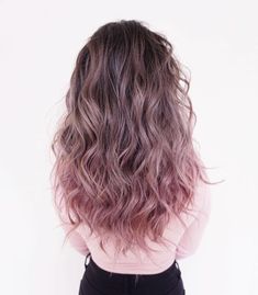 Hairstylist Inspiration, Pink Balayage, Cute Hair Colors, Ombre Hair Blonde, Hair Color Purple, Short Hair Color, Brown Blonde Hair, Ombre Hair Color, Dye My Hair