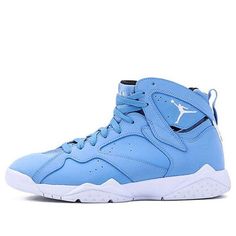 (GS) Air Jordan 7 Retro 'Pantone' 304774-400 (AJ7/SNKR/Non-Slip/High Top/Basketball) Casual Breathable Jordan Shoes For Sports Events, Casual Breathable Jordan Training Shoes, Casual Jordan Shoes For Sports Events, Sporty Fade-resistant Jordan Shoes For Light Sports, Sporty Jordan Lace-up Shoes For Sports Events, Blue Low-top Basketball Shoes For Sports Season, Blue Low-top Basketball Shoes, Casual Synthetic Jordan Shoes For Sports, Casual Jordan Shoes For Sports