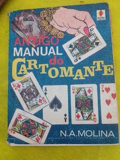 an old manual for playing cards on the table