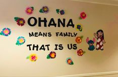 the sign on the wall says obama means family that is us