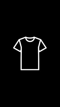 a black and white photo of a t - shirt on a black background with the word,