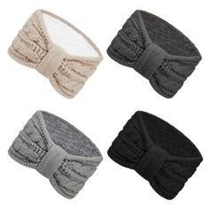 PRICES MAY VARY. Good Fabric: The ear warmer headband for women are made of stretchy soft yarn; Handcrafted knit ear warmer headband, matches well with your winter outfits; You and your family stay warm all winter long Multiple Colors: Winter Headbands for Women comes in a variety of colors; You can freely match your clothes to bring rich fashion beauty One Size: Knitted head wrap ear muffs winter women are suitable for most women and girls; Crochet headband are one size fits most; Multiple styl Crochet Baby Headband Pattern, Knit Turban Headband, Cable Crochet, Knit Ear Warmer, Crochet Turban, Cable Knit Headband, Warm Headbands, Baby Headbands Crochet, Knit Turban