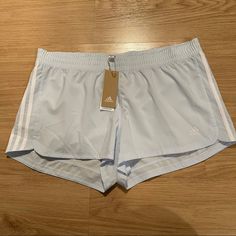 New With Tags Adidas Womens Unlined 3” Woven Shorts Blue Xl Spring Adidas Moisture-wicking Bottoms, Adidas Summer Activewear Shorts, Adidas Stretch Beach Shorts, Adidas Stretch Shorts For Beach, Adidas Sweat Shorts, Adidas Set, Bicycle Shorts, Black And White Shorts, Adidas Womens