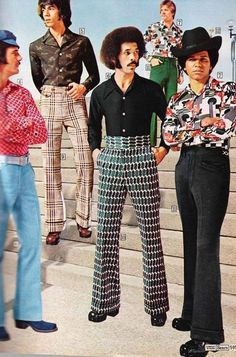 Moda Disco, 1970s Mens Fashion, 70 Pants, 70s Fashion Men, 70s Mens Fashion, Disco Style, Disco Fashion, Fashion 1970s