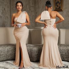 Olivia Mark - Stylish Off-Shoulder Irregular Evening Gown for Elegant Parties Evening Long Dress, Off Shoulder Evening Gown, Long Sleeve Turtleneck Dress, Irregular Skirt, Long Dress Design, Glamorous Party, Basic Skirt, Vestidos Vintage, Velvet Lace