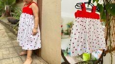 Dress For Kids, Pattern Dress, Simple Patterns, Crochet Dress, Dress Patterns, Diy For Kids, Kids Dress, Cotton Fabric, For Kids