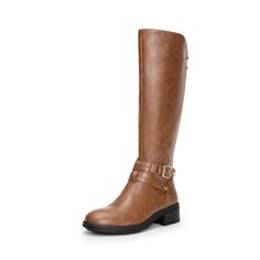 PRICES MAY VARY. Rubber TPR outsole, No fur lining, Perfect for all seasons Heel Height: 1.25", Platform Measures: 0.5"(approx), Shaft Height: 17.7"(approx); Knee high motorcyle riding boots, and instep zipper for easy on/off Top opening circumference: 14.7" (approx). Fashion Tips: Enhance your outfit by pairing these boots with a jacket or blazer for a cool vibe, with skinny jeans or a mini skirt for a sleek look, or with an oversized sweater for a chic and cozy ensemble. A Great And Comfortabl Knee High Winter Boots, High Winter Boots, Women's Knee High Boots, Knee High Boots Winter, Womens Knee High Boots, Fashion Toys, Sleek Look, Oversized Sweater, Winter Boots