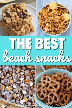 the best beach snacks for kids and adults