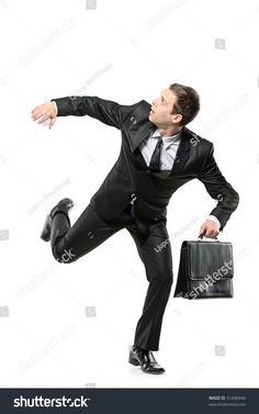 Afraid Businessman Running Away Isolated On Stock Photo 51696946 | Shutterstock Running Pose, Stock Photos Funny, Person Running, Running Photos, Pinterest Art, Funny Poses, Silly Images