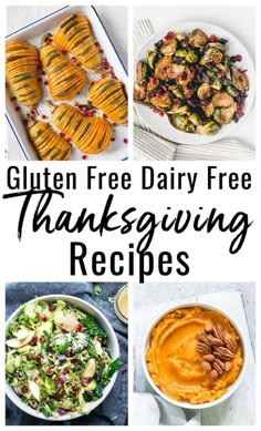 gluten free dairy free thanksgiving recipes