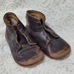 Vintage Childrens Leather Shoes Boots 1974 No size No laces Items are sorced and sold as is Leather Boot Shoes, Crib Shoes, Shoes Booties, Childrens Shoes, Leather Shoes, Kids Shoes, Shoes Boots, Shoe Boots, Bathing Beauties