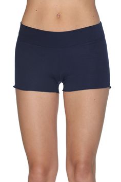 Discover our Cheeky Shorts, expertly crafted from premium 94% micro modal and 6% spandex ribbed fabric for a stylish and comfortable fit. Designed with a flattering cut, these shorts offer a playful twist on classic loungewear, making them perfect for relaxing at home. The high-quality rib material ensures durability and a soft feel against the skin, while the waistband provides ease of movement and a secure fit. Available in a variety of colors, our Cheeky Shorts are a versatile addition to you Stretch Activewear With Built-in Shorts For Lounging, Sporty Stretch Shorts For Lounging, Comfortable Solid Color Pajama Shorts, Comfortable Solid Pajama Shorts, Solid Color Shorts With Ribbed Waistband For Loungewear, Solid Pajama Shorts For Relaxation, Solid Color Pajama Shorts For Relaxation, Trendy Short Pajama Shorts, Athletic Shorts For Lounging