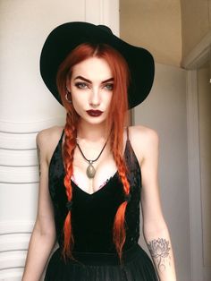 Witchy Hair, Search Google, Pigtail Braids, Red Wigs, Halloween Hair, Drag Queens, Orange Hair, Synthetic Lace Front Wigs