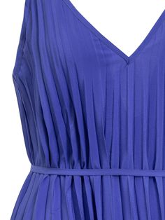 100% Polyester Chic V-neck Pleated Dress With Pleated Bodice, Chic V-neck Lined Midi Dress, Chic V-neck Midi Dress With Lining, Elegant Summer Pleated Dress With V-neck, Elegant Summer V-neck Pleated Dress, Elegant V-neck Pleated Dress For Summer, Formal Summer V-neck Pleated Dress, Summer Evening Pleated V-neck Dress, Summer Evening V-neck Pleated Dress