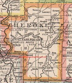 an old map of the state of minnesota