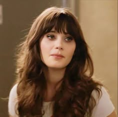 Zooey Deschanel Fringe, Zooey Deschanel Hair Color, Rachel Mcadams Bangs, Zooey Deschanel Aesthetic