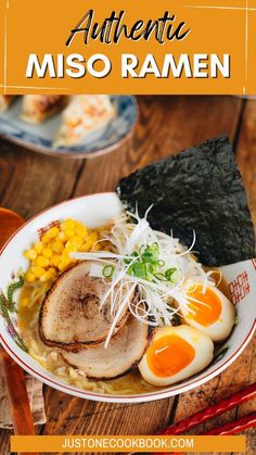 This authentic miso ramen is a piping-hot bowl of soulful goodness that‘s sure to satisfy your ramen cravings. This is a 30-minute meal with authentic broth. Add optional ramen eggs and chashu (Japanese braised pork belly) or customize it with your favorite toppings. Authentic Miso Ramen, Authentic Ramen Recipes, Yakimeshi Recipe, Miso Ramen Recipe, Japan Cooking, Chashu Pork, Japanese Rice Dishes, Miso Recipes, Ramen Eggs