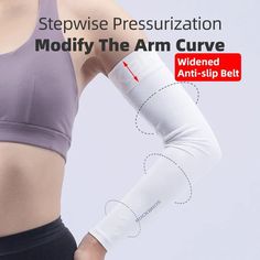 the arm sleeves are designed to help you stay in shape and control your upper body