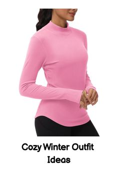 Stay stylish and warm during your winter runs with these trendy running outfits! Whether you're a seasoned runner or just starting out, these winter outfits will keep you comfortable in the cold, freezing temperatures. Embrace the runaway aesthetic while staying active and motivated. Don't let the weather stop you from achieving your fitness goals - gear up in style and conquer those chilly miles! Pink Hoodie For Gym Winter Wear, Pink Sweatshirt For Winter Workout, Pink Pilates Princess Sweatshirt, Pink Kawaii Long Sleeve Sweatshirt, Pink Long Sleeve Kawaii Sweatshirt, Ski Trip Outfit, Long Sleeve Running Shirt, Long Sleeve Workout Top