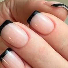 NuGenesis Nails on Instagram: "Use NuGenesis dip powder to achieve sleek and bold black French tips for this winter season ❄️ Love this NU-150 I’m In Love and NU-140 Now That’s Black mani by @glownails_sglowacka

Visit us at www.nugenesisnails.com to learn more! 

#nugenesis #nugenesisnails #dippowder #dipnails #dippowdernails #dipmanicure #nailtech #winternails"