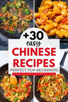 A collage of Chinese Recipe ideas. Simple Chinese Food Recipes, Simple Chinese Recipes, Simple Chinese Food, Chinese Mixed Vegetables, Chinese Food At Home, Chicken And Sweetcorn Soup, Beef Chow Mein, Chinese Food Recipes, Recipes Chinese