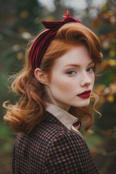 Strawberry Blonde Bob, Strawberry Blonde Ombre, Vintage Hairstyle, Blonde Updo, Vintage Curls, 얼굴 드로잉, Romantic Curls, Beach Wave Hair, Quinceanera Hairstyles