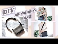 DIY CROSSBODY BAG / ファスナーポシェット / ショルダーバッグの作り方 / Costura / Sewing Tutorialㅣmadebyaya - YouTube Shoulder Bag Tutorial, Diy Crossbody Bag, Diy Belt, Sewing Easy, Thrift Flip, Bag Tutorial, Upcycle Recycle, Easy Craft, Bag Patterns To Sew