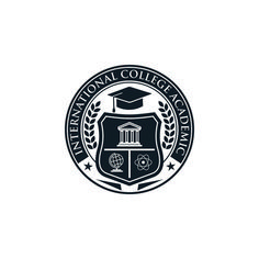 the logo for the international college program