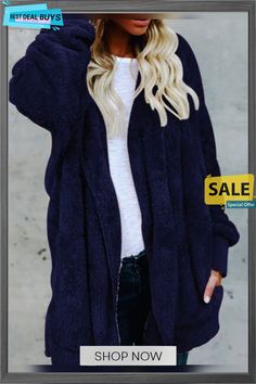 Casual Warm Plush Mid-length Coat Long Solid Outerwear With Pockets, Cozy Long Solid Color Outerwear, Oversized Solid Color Open Front Outerwear, Long Solid Sweater Coat With Pockets, Cozy Long Outerwear With Pockets, Cozy Solid Color Open Front Outerwear, Cozy Open Front Solid Color Outerwear, Relaxed Fit Plain Outerwear, Oversized Open Front Solid Color Outerwear