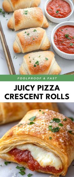 Image for Juicy Pizza Crescent Rolls Croissant Pizza Roll Ups, Crescent Roll Pepperoni Rolls, Meals With Crescent Rolls, Roll Up Pizza, Pizza Rolls With Crescent Rolls, Crescent Pizza Recipes, Pizza Stuffed Crescent Rolls, Pepperoni Crescent Rolls, Pizza Crescent Rolls