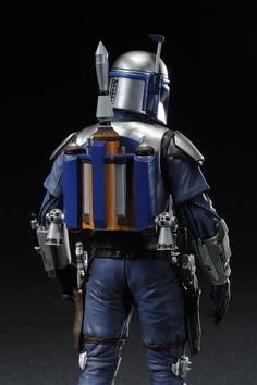 Jango Fett's jetpack Mandalorian Jetpack, Jango Fett And Clones, Boba Fett Jetpack Diy, Jango Fett Helmet, Star Wars Diy, Star Wars Models