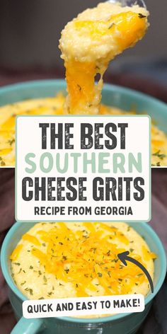 the best southern cheese grits recipe from georgia