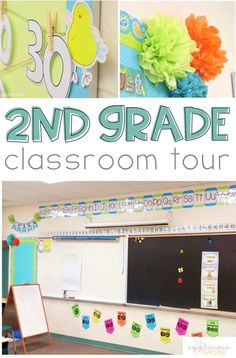 the 2nd grade classroom tour is in progress